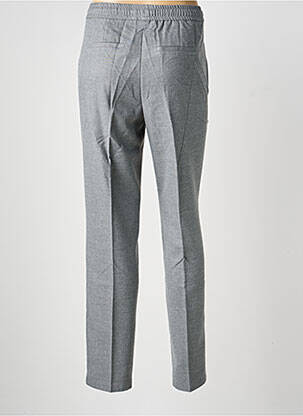 Pantalon droit taille élastique gris HEINE femme