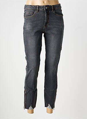 Jeans coupe slim poches gris HEINE femme