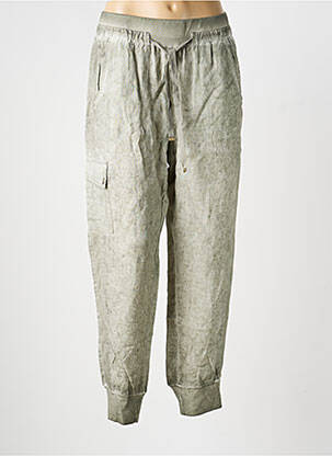 Jegging broderie galons latéraux taille normale gris SANDWICH femme
