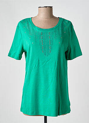 Top manches courtes manches courtes vert DAMART femme
