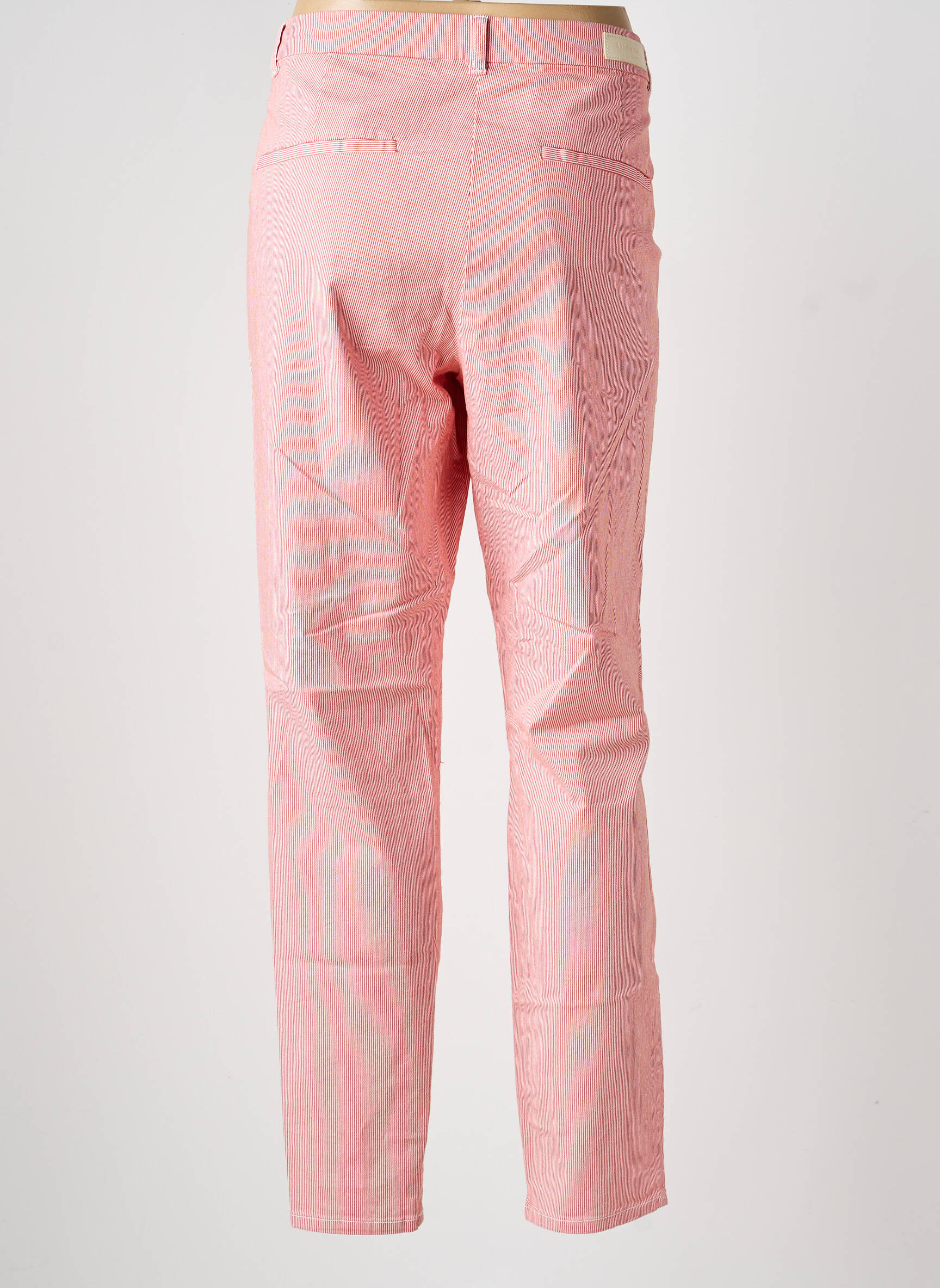 Pantalon slim poches rouge SANDWICH femme