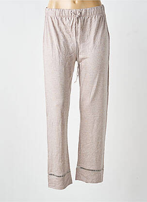 Pyjama coupe droite beige SIMONE PERELE femme