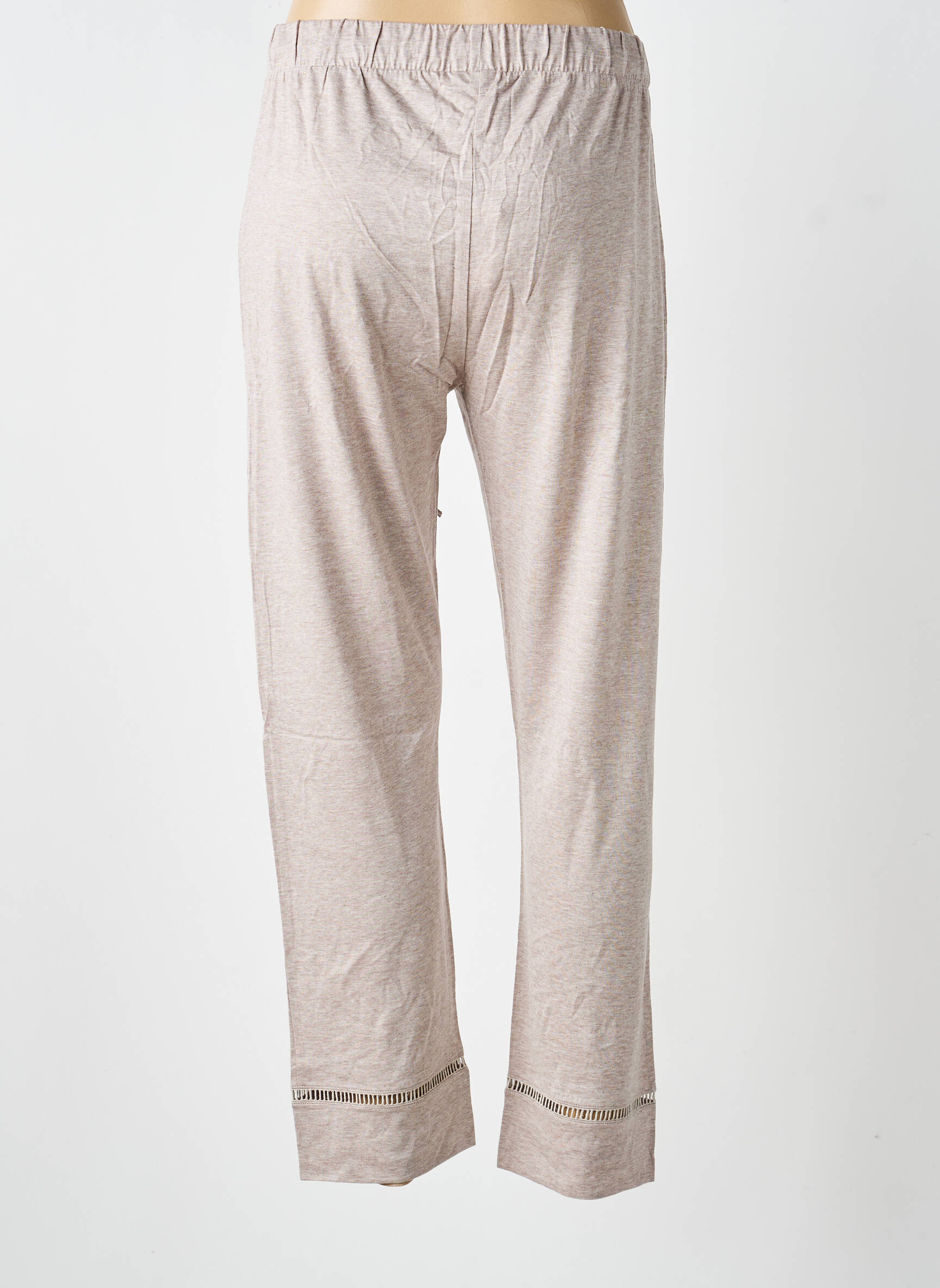 Pyjama coupe droite beige SIMONE PERELE femme