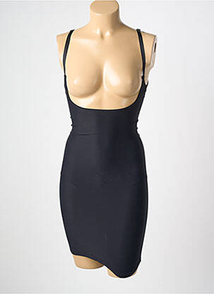 Culotte gainante effet matière satinée noir SANDWICH femme
