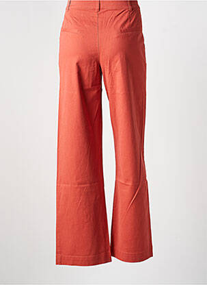 Pantalon droit stretch taille normale orange LA FIANCÉE femme