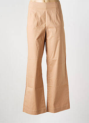 Pantalon droit stretch taille normale beige LA FIANCÉE femme