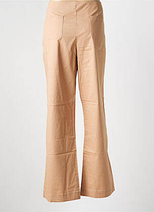 Pantalon droit stretch taille normale beige LA FIANCÉE femme