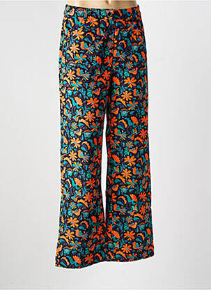 Pantalon droit stretch taille normale vert LA FIANCÉE femme