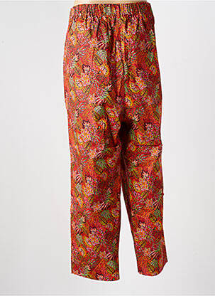 Pantalon droit stretch taille normale rouge LA FIANCÉE femme