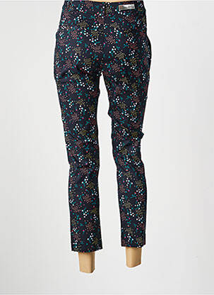 Pantalon droit tissage popeline taille normale vert LA FIANCÉE femme