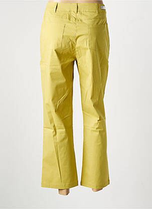 Pantalon droit stretch taille normale vert LA FIANCÉE femme