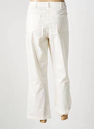 Pantalon droit stretch taille normale blanc LA FIANCÉE femme