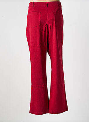 Pantalon flare coupe évasée rouge LA FIANCÉE femme
