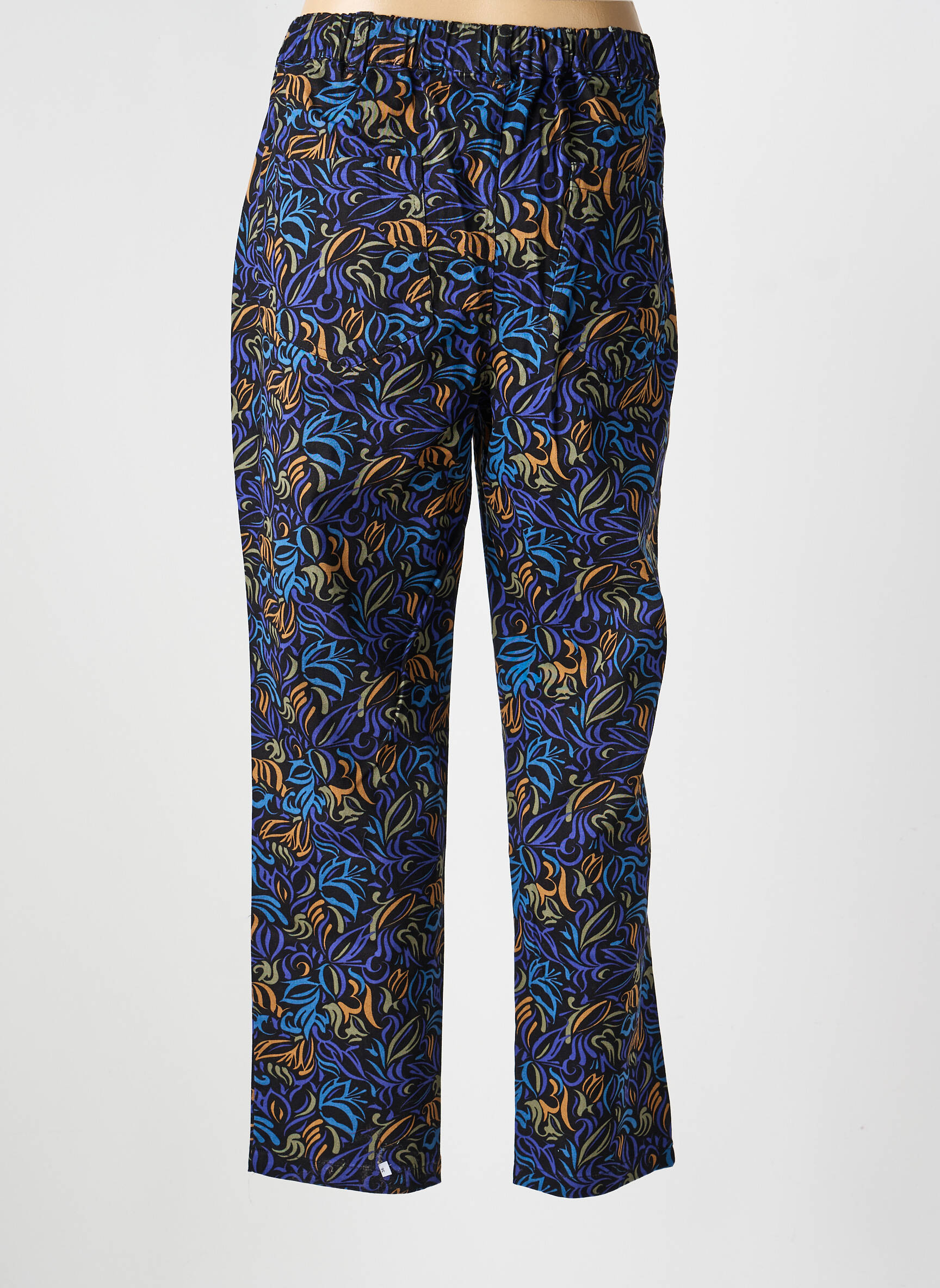 Pantalon slim taille élastique noir LA FIANCÉE femme