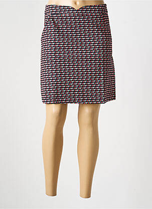 Jupe courte poches rouge PRINCESSE NOMADE femme