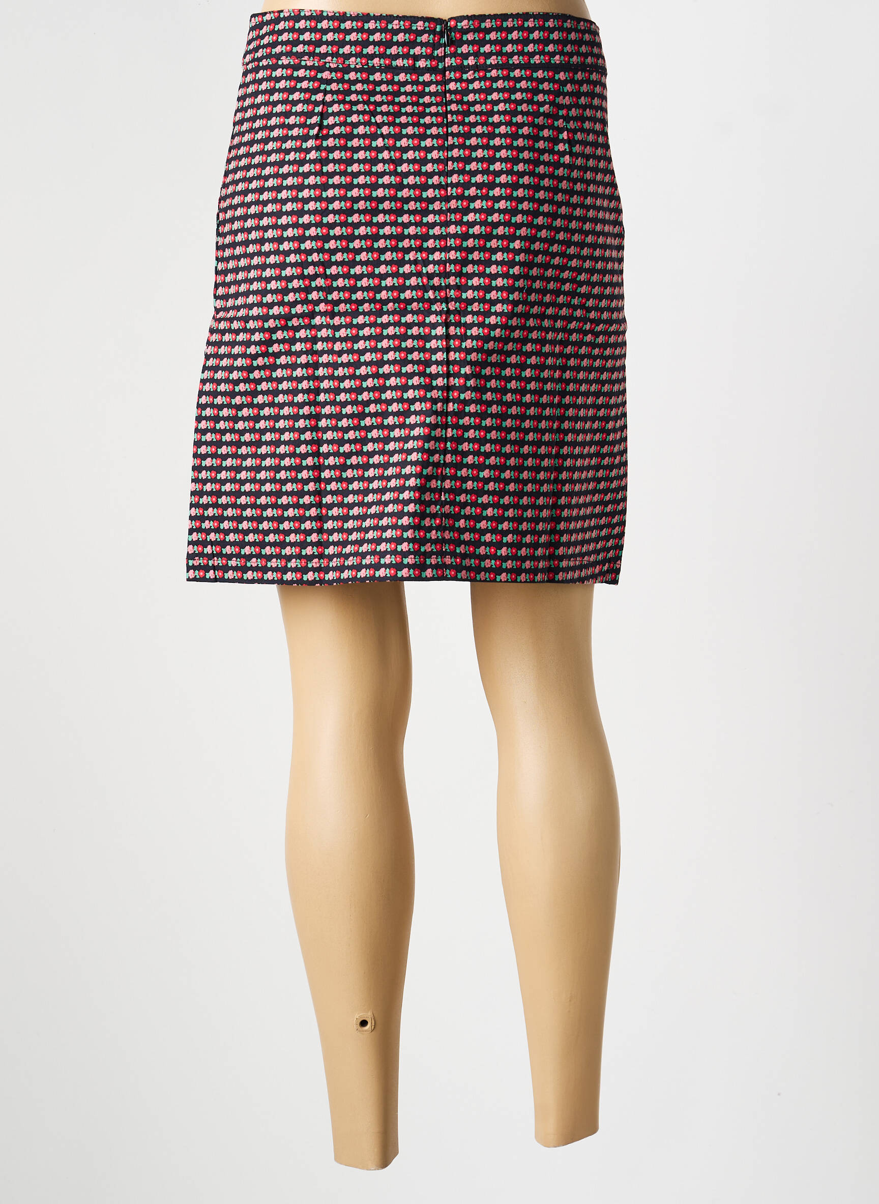 Jupe courte poches rouge PRINCESSE NOMADE femme