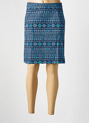 Jupe courte poches bleu LA FIANCÉE femme