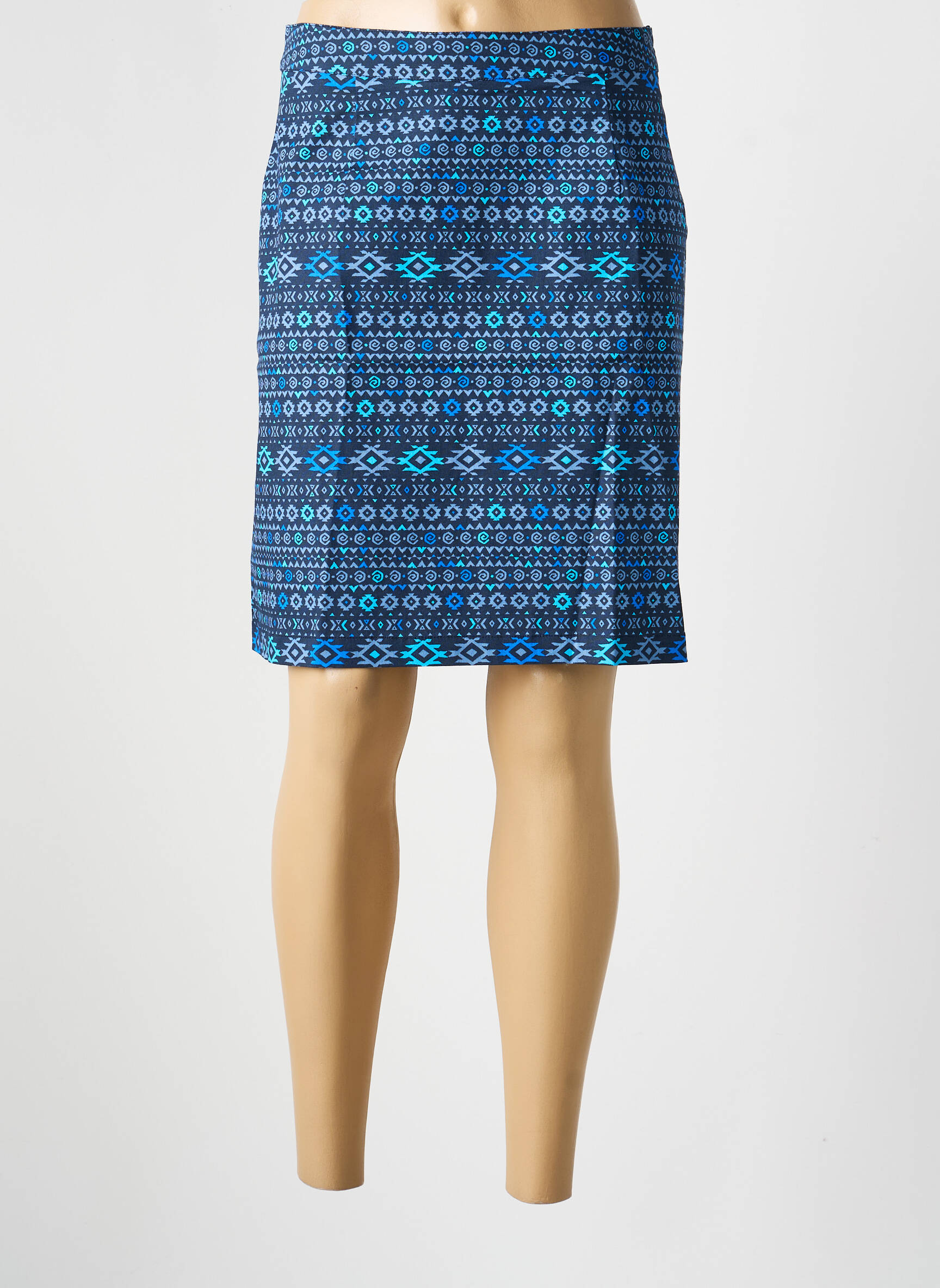Jupe courte poches bleu LA FIANCÉE femme