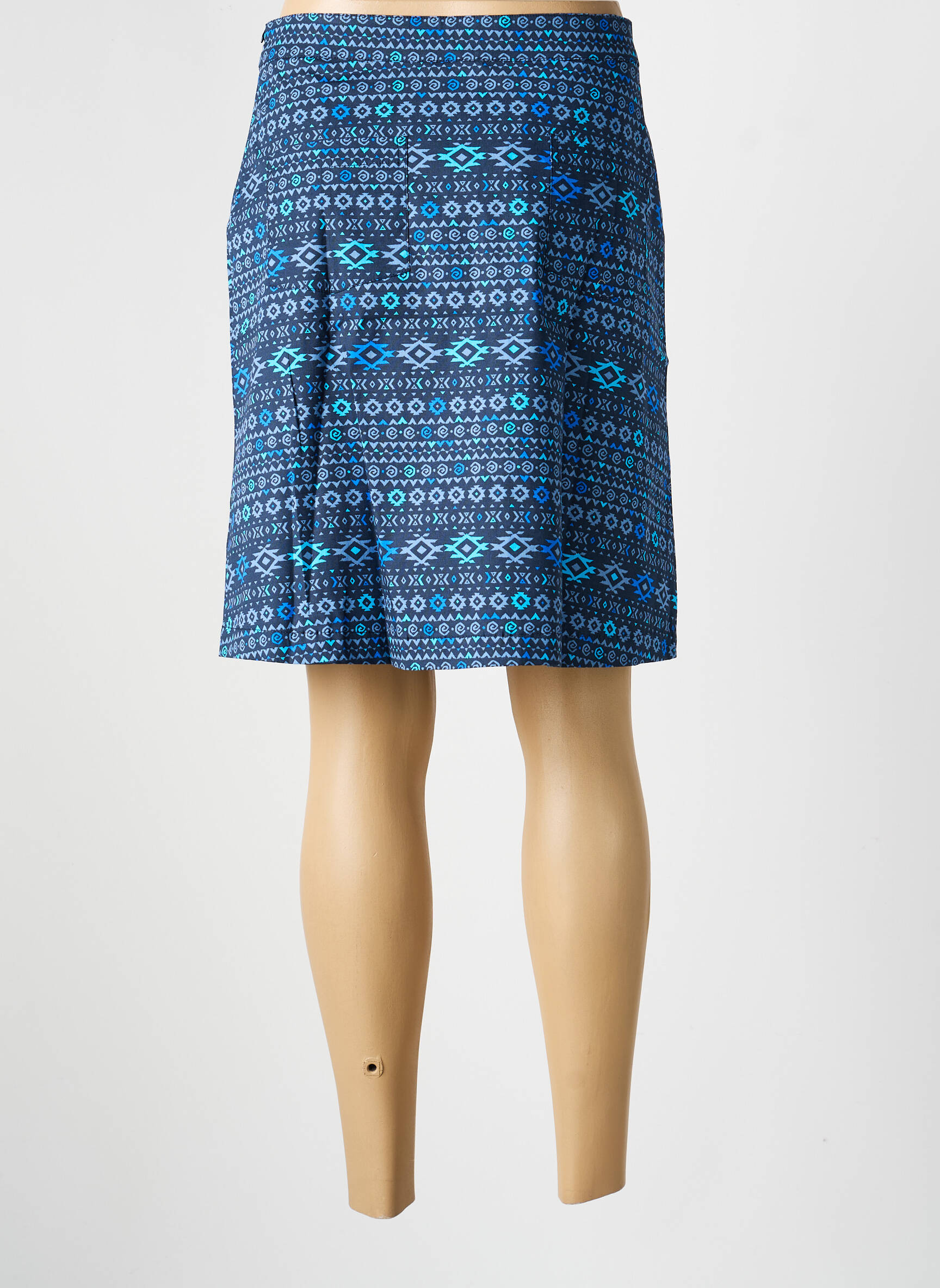 Jupe courte poches bleu LA FIANCÉE femme