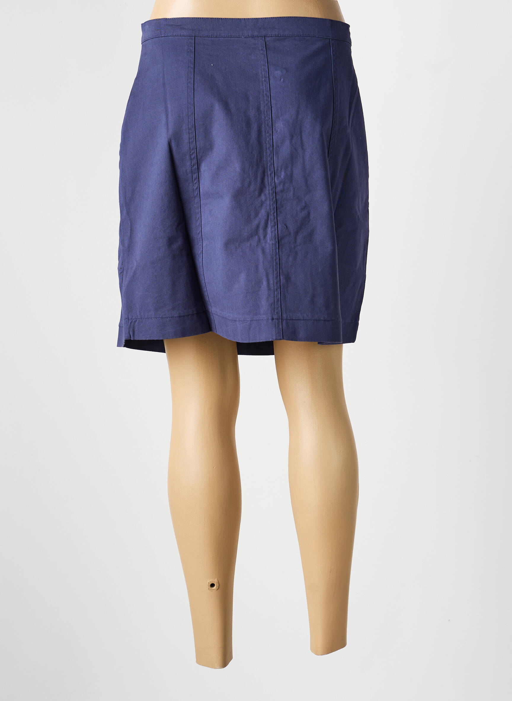 Jupe courte poches bleu LA FIANCÉE femme