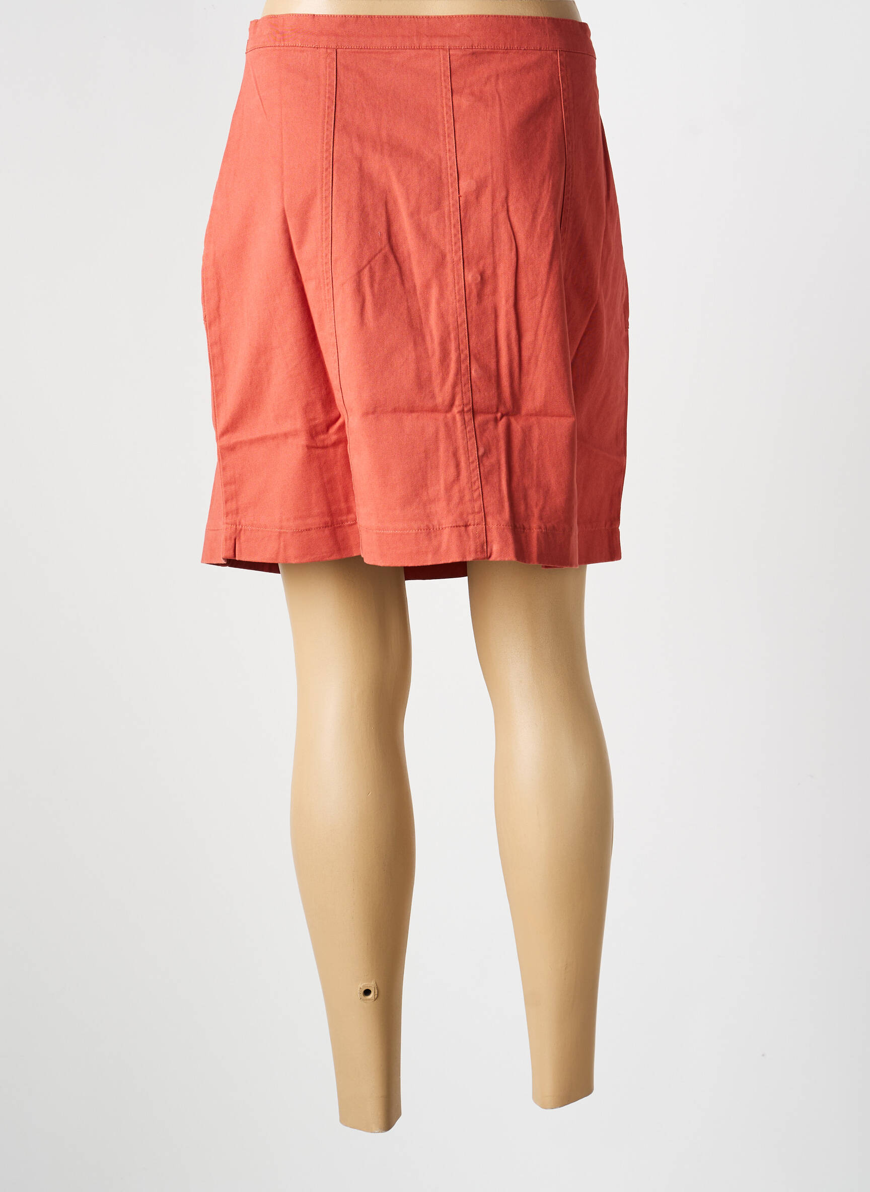 Jupe courte poches rouge LA FIANCÉE femme