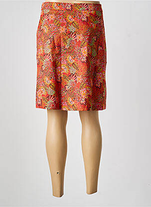 Jupe courte poches orange LA FIANCÉE femme