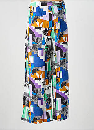Pantalon large fermeture zippée sous rabat boutonné taille normale vert LA FIANCÉE femme