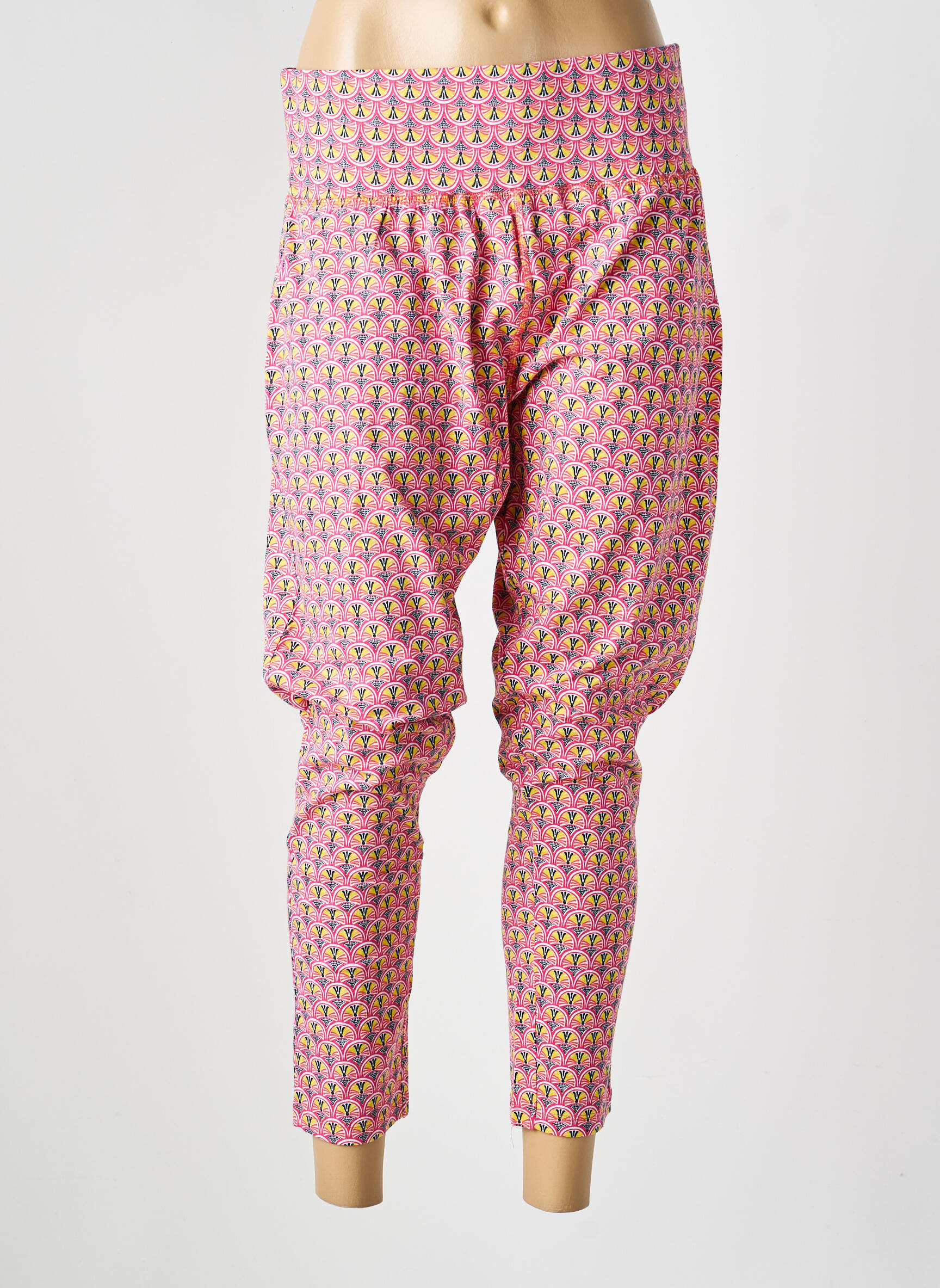 Legging tissage jersey taille normale rose LA FIANCÉE femme