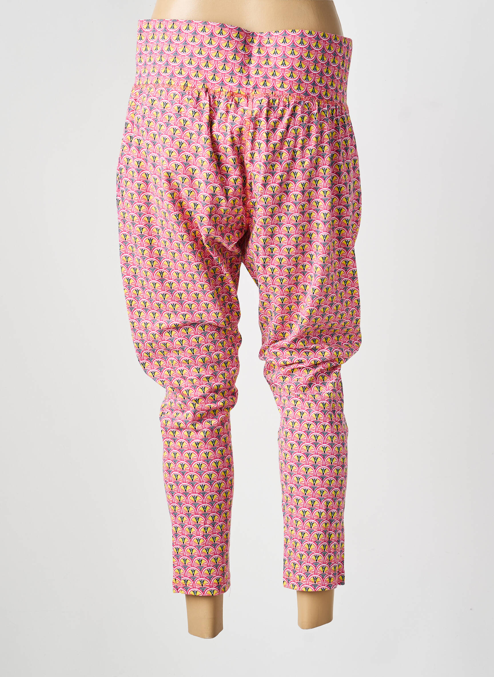 Legging tissage jersey taille normale rose LA FIANCÉE femme