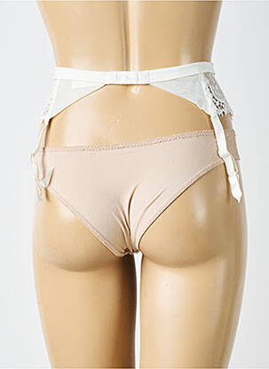 Guêpière/porte-jarretelle broderie blanc SIMONE PERELE femme