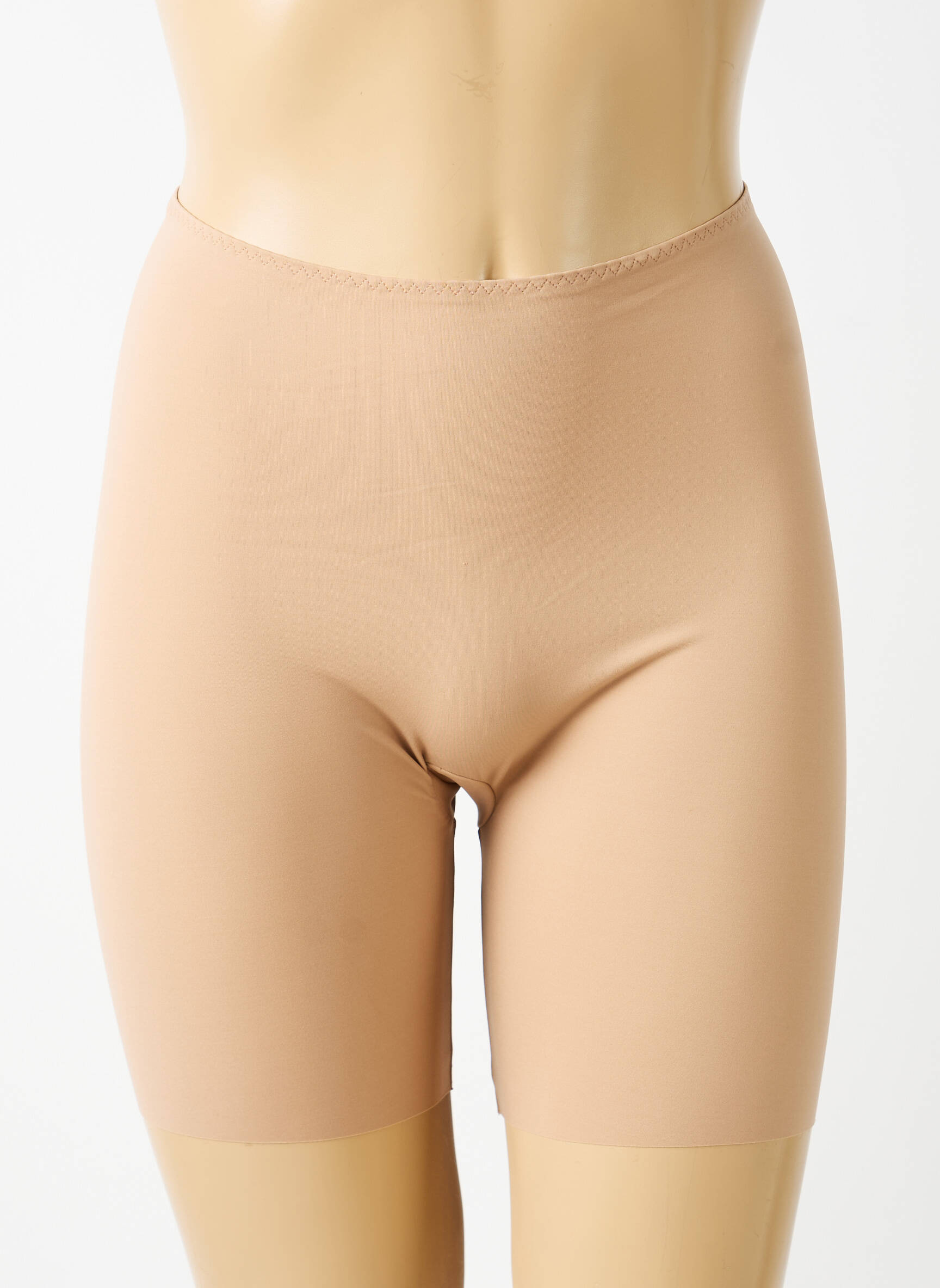 Panty effet matière satinée beige IMPLICITE femme