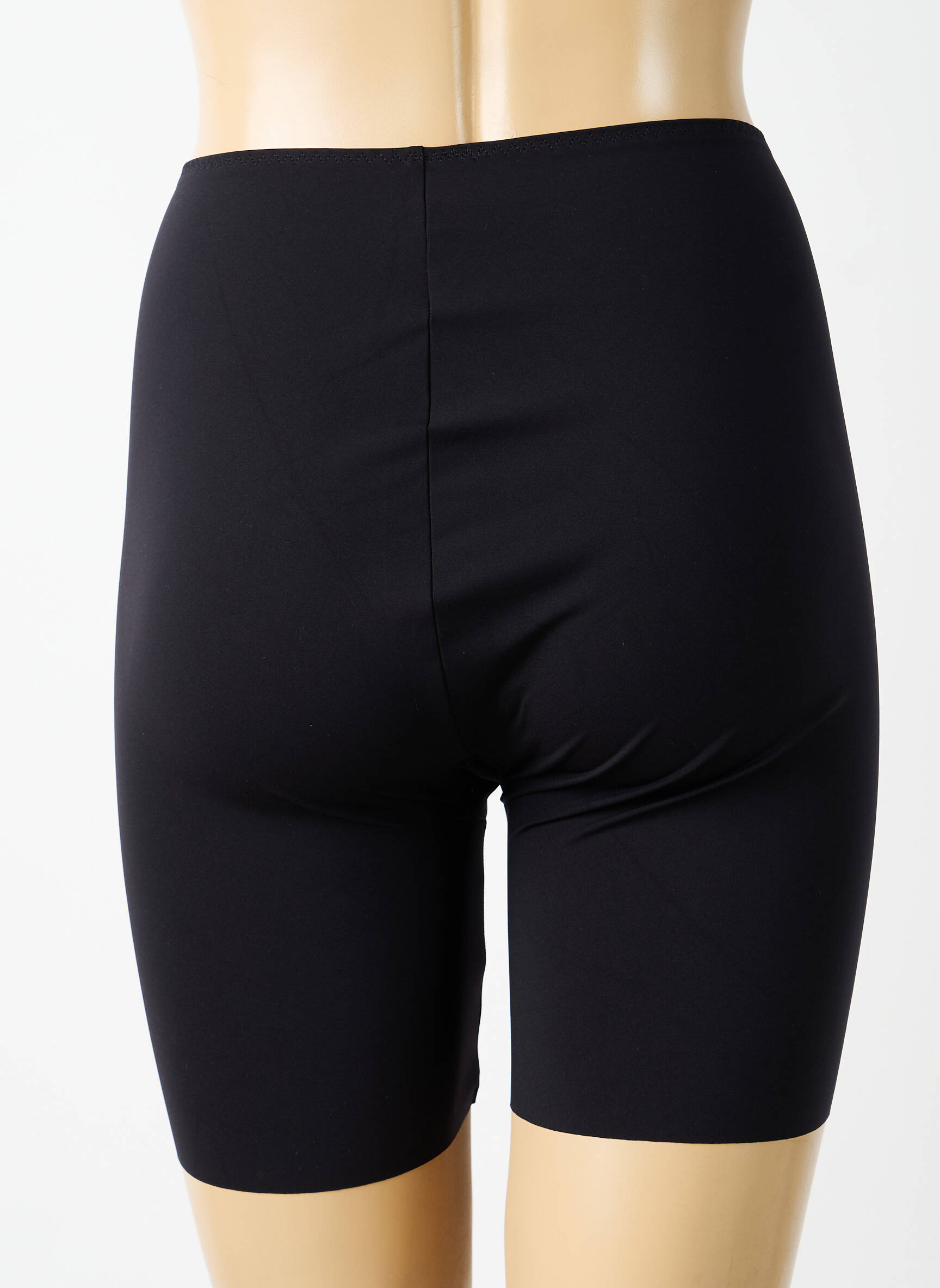 Panty effet matière satinée noir IMPLICITE femme