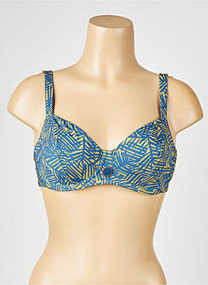 Haut de maillot de bain stretch haut soutien-gorge emboitant vert SIMONE PERELE femme