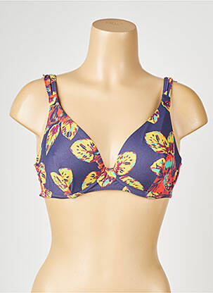 Haut de maillot de bain haut soutien-gorge emboitant haut soutien-gorge emboitant bleu SIMONE PERELE femme
