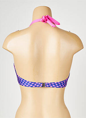 Haut de maillot de bain haut soutien-gorge moulé haut soutien-gorge moulé bleu ANTIGEL femme