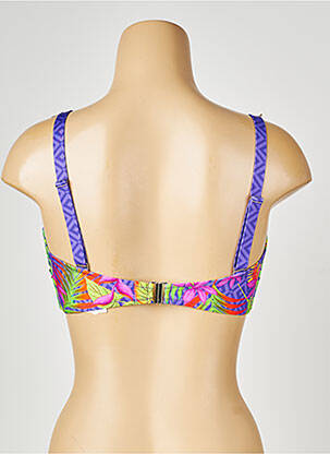 Haut de maillot de bain stretch violet ANTIGEL femme