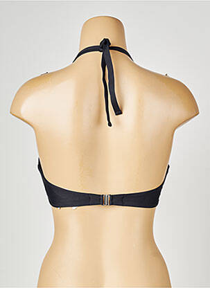 Haut de maillot de bain stretch haut triangles noir ANTIGEL femme