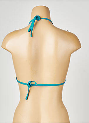 Haut de maillot de bain fermeture liens à nouer haut triangles bleu PRINCESSE TAM-TAM femme