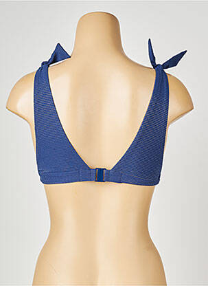 Haut de maillot de bain stretch haut soutien-gorge avec mousse de rembourrage amovible bleu SIMONE PERELE femme