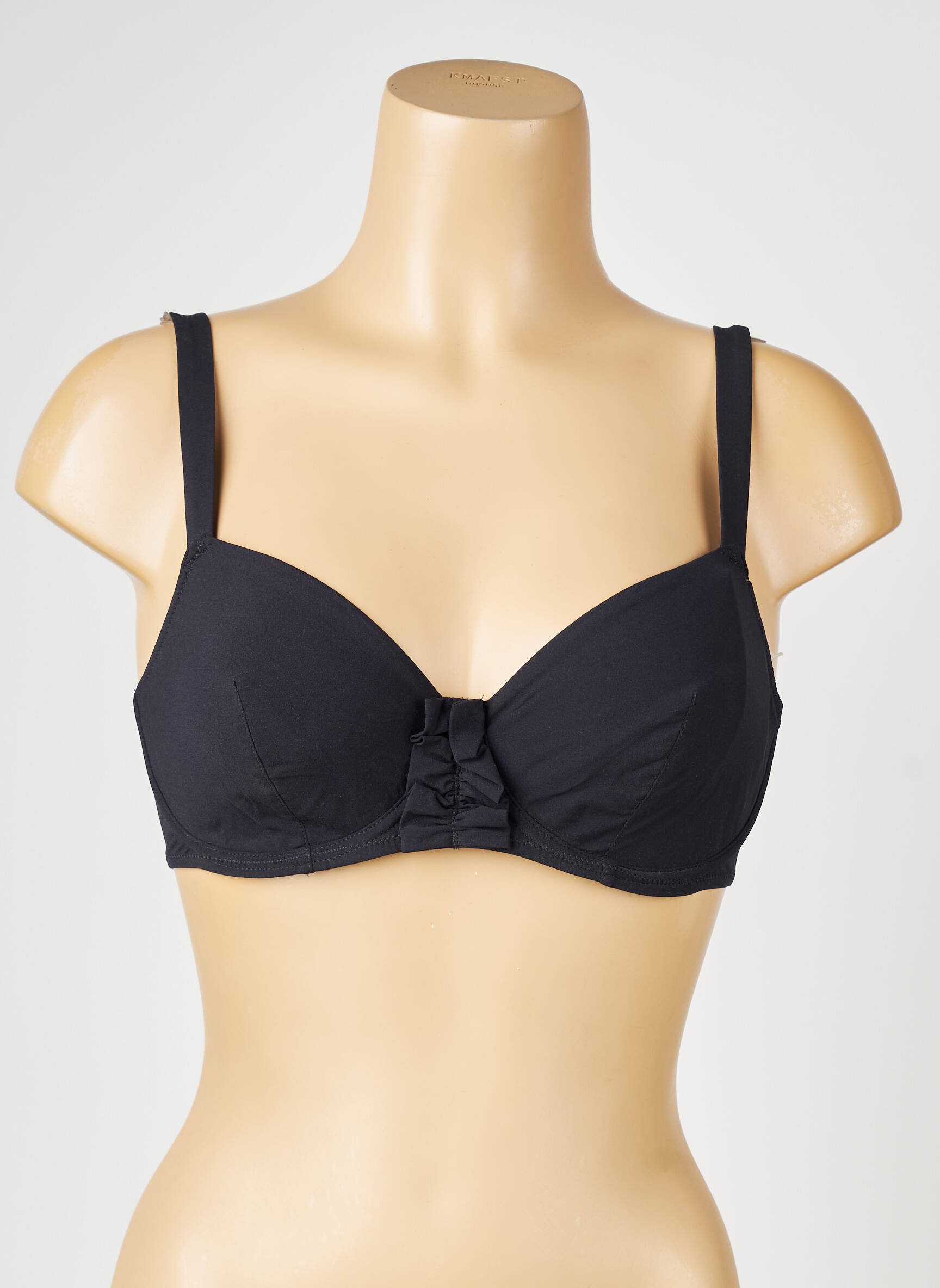 Haut de maillot de bain bretelles élastiquées ajustables haut soutien-gorge balconnet noir SIMONE PERELE femme