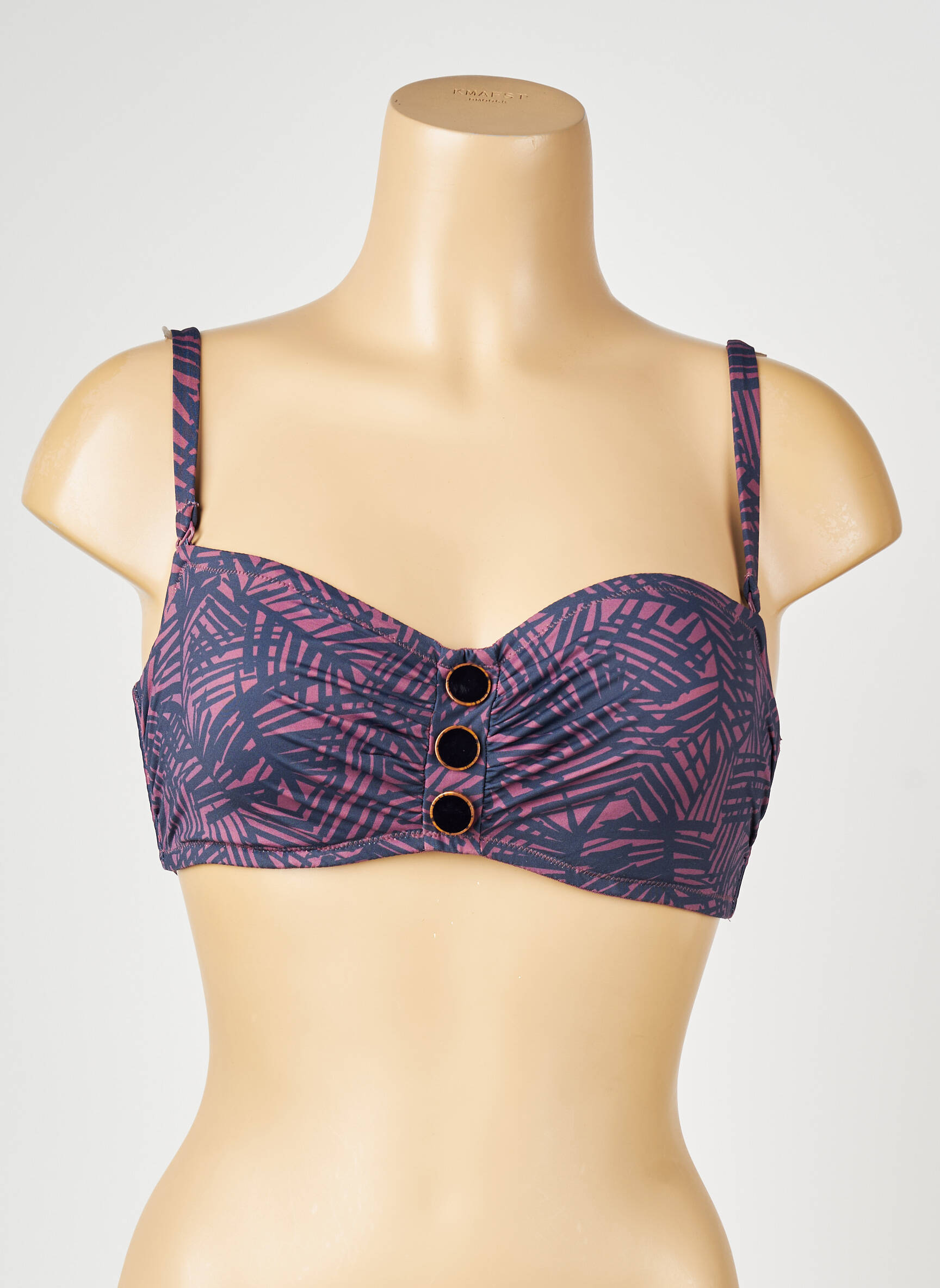 Haut de maillot de bain haut bandeau haut bandeau violet SIMONE PERELE femme
