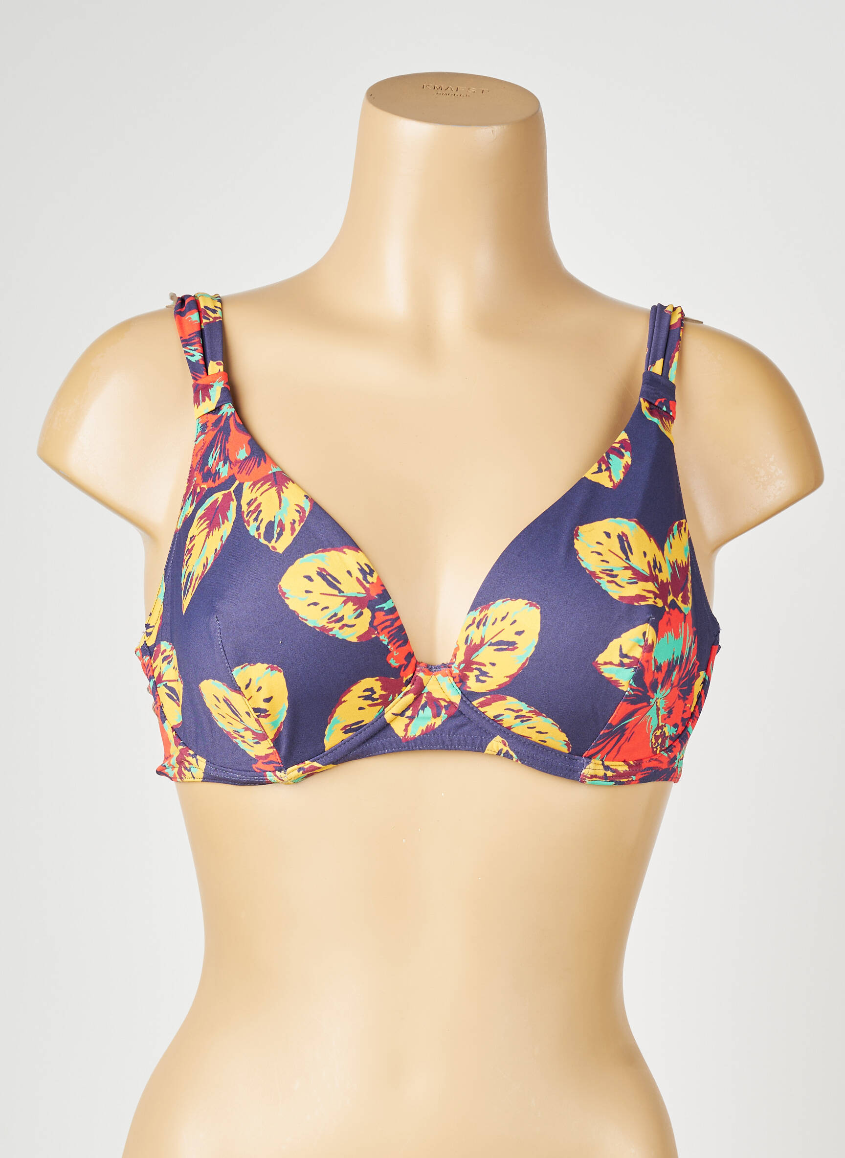 Haut de maillot de bain haut soutien-gorge emboitant haut soutien-gorge emboitant bleu SIMONE PERELE femme