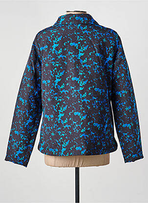 Blouson fermeture pressionnée bleu LA FIANCÉE femme