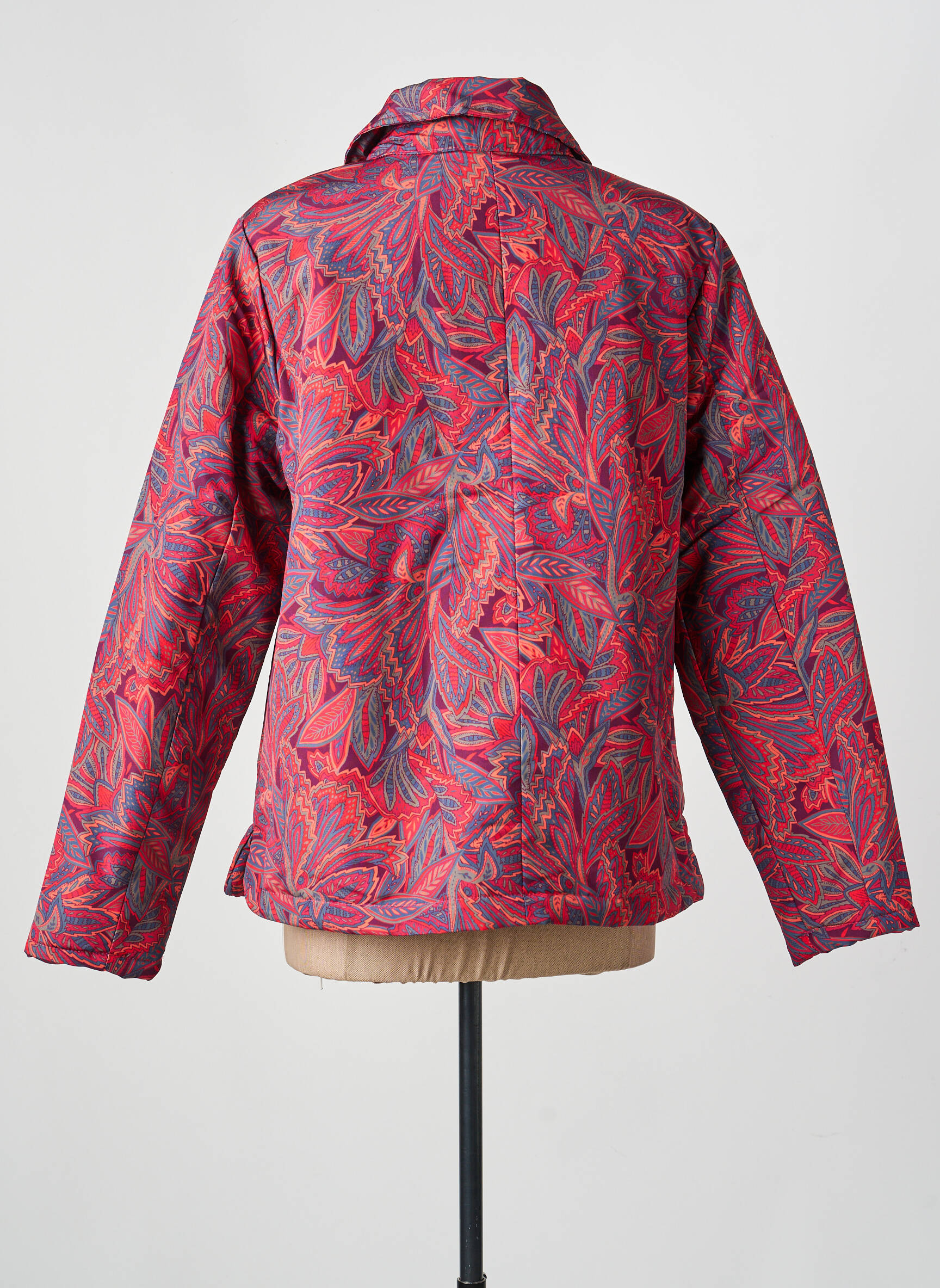 Blouson fermeture pressionnée rouge LA FIANCÉE femme
