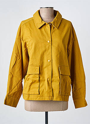 Veste casual coupe droite jaune LA FIANCÉE femme