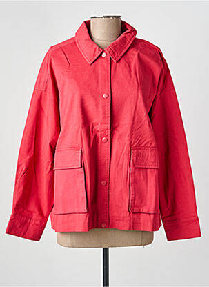 Veste casual coupe droite rouge LA FIANCÉE femme
