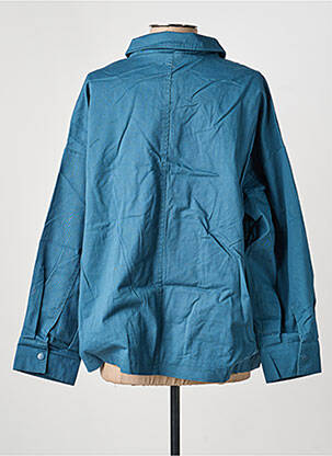 Veste casual coupe droite bleu LA FIANCÉE femme