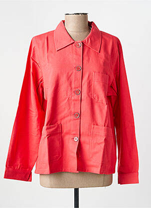 Veste casual coupe droite rose PRINCESSE NOMADE femme