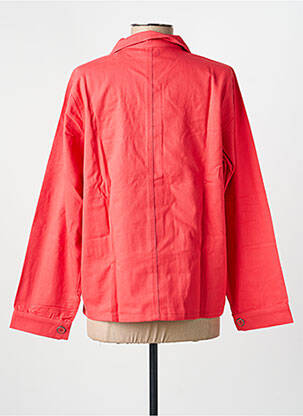 Veste casual coupe droite rose PRINCESSE NOMADE femme