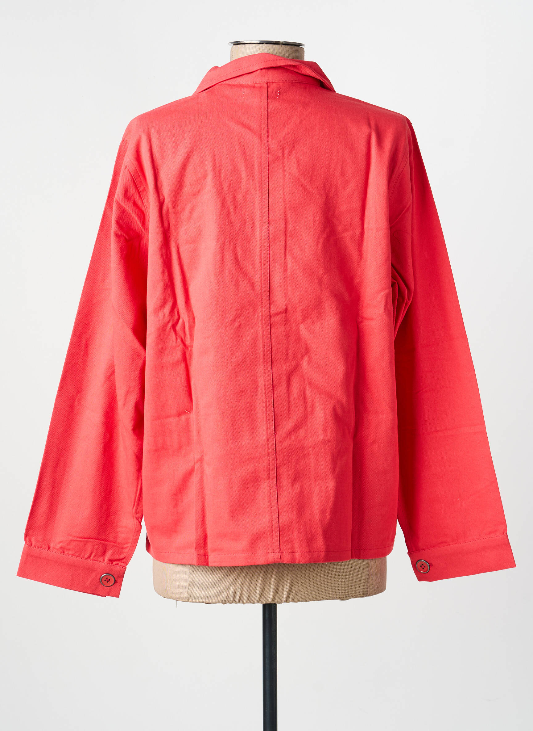 Veste casual coupe droite rose PRINCESSE NOMADE femme